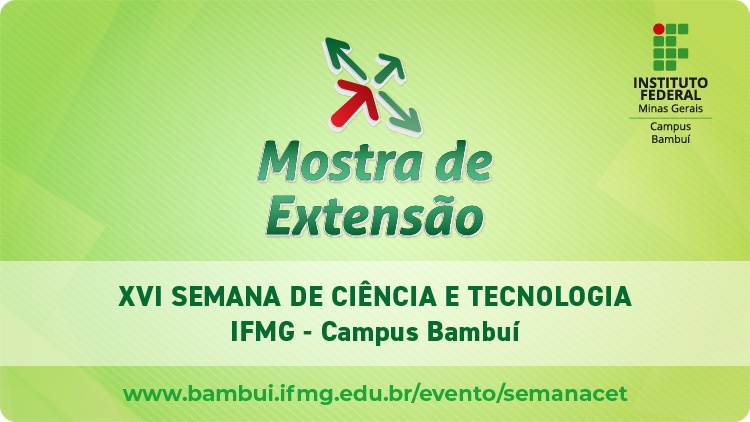 Logo mostra de extensão