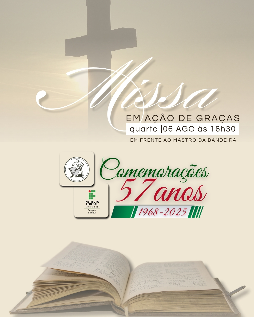 missa 57 anos ifmg 2025