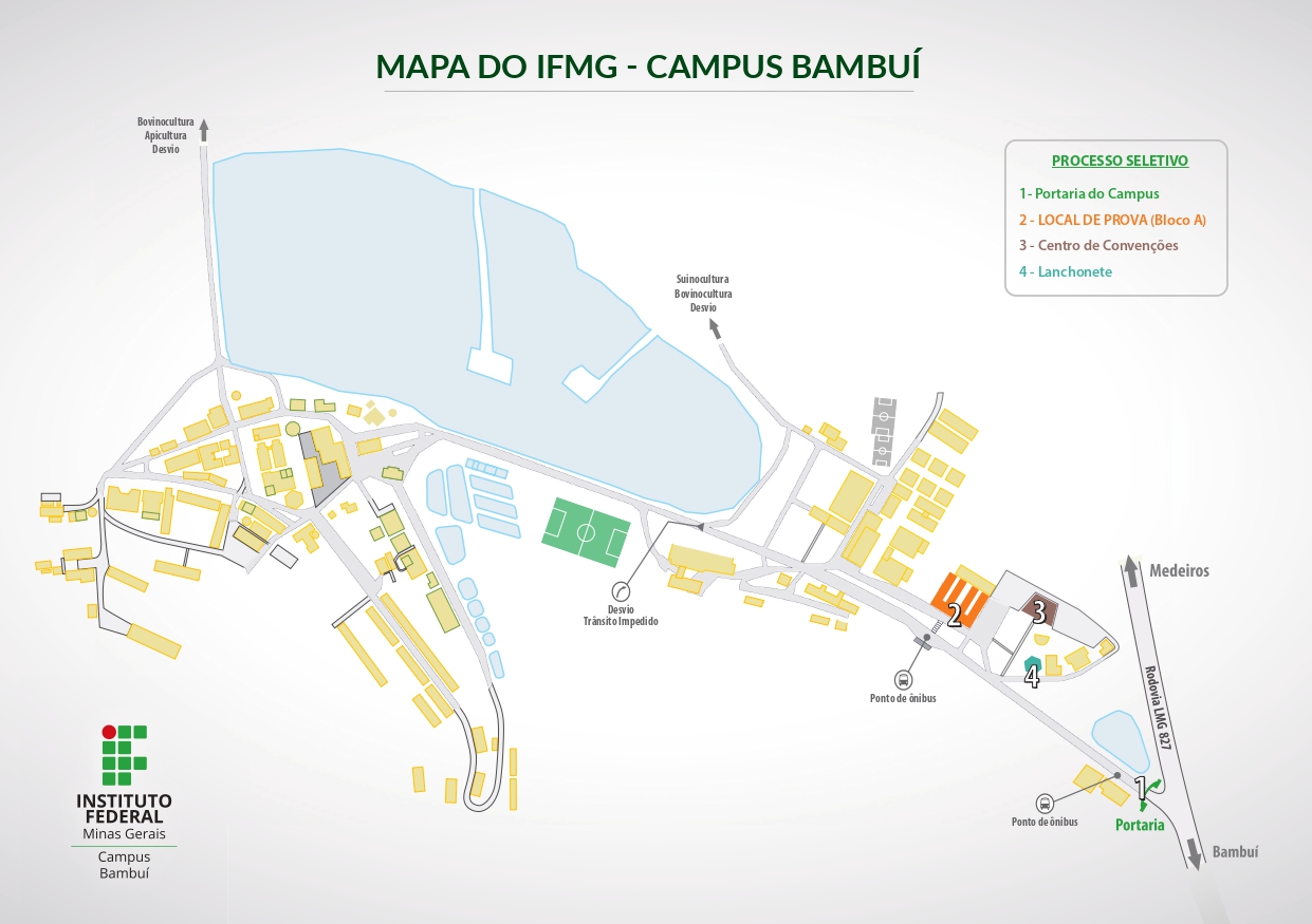 IFMG Campus Bambuí Mapa 2025 Processo Seletivo page 0001 1